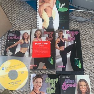 6 Workout VHS + Beachbody DVD